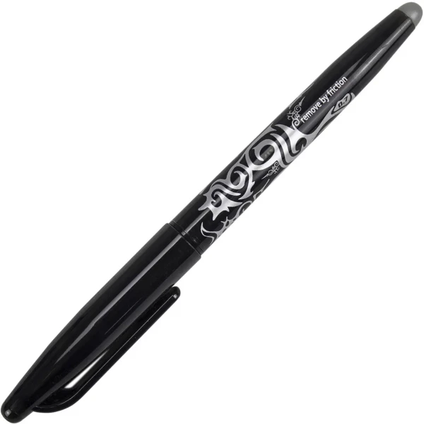 Ручка ролер пиши-стирай Pilot Frixion Ball, 07 мм., чорний, BL-FR-7-B