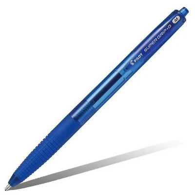 Ручка кулькова автоматична Pilot Super Grip зі змінним стрижнем BPGG-8R-M-LL