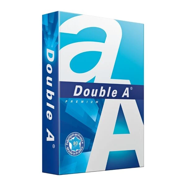 Папір офісний Double A, A5 (148 х 210 мм), Premium 80г/м2 500 аркушів, клас А 16.4154