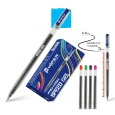 Ручка гелева Hiper Speed Gel, 0.5мм. 3 км. чорна, HG-911