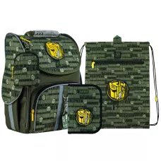 Набір рюкзак + пенал + сумка для взуття Kite SET_TF24-501S Transformers 