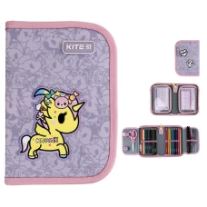 Пенал Kite 1 від., 2 відв., з наповненням TK24-622H tokidoki