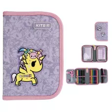 Пенал Kite 1 від., 2 відв., з наповненням TK24-622H tokidoki
