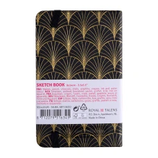 Блокнот для графіки Talens Art Creation, А6 (9*14см), 140г/м2, 80л, Art deco, Royal Talens