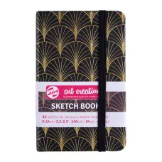 Блокнот для графіки Talens Art Creation, А6 (9*14см), 140г/м2, 80л, Art deco, Royal Talens