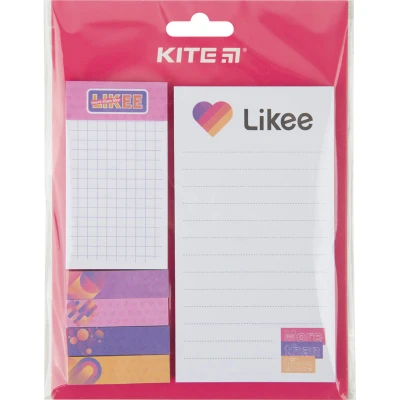 Блок паперу з клейким шаром, набір Likee LK22-299 Kite