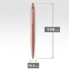 Ручка кулькова Parker JOTTER XL Monochrome Pink Gold кул. 12 632