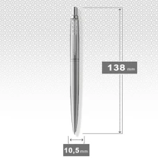 Ручка кулькова Parker JOTTER XL Monochrome Grey кул. 12 732