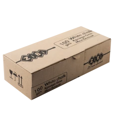 Крейда біла квадратна шкільна, 100 шт., KIDS Line, ZB.6712-12