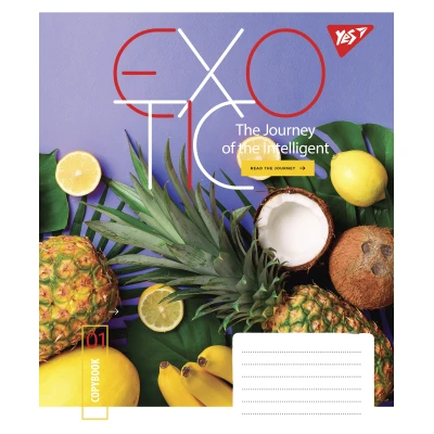 Зошит А5/96 арк лінія YES Exotic, 766128