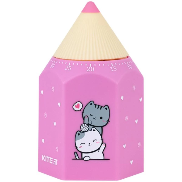 Таймер механічний Kite Cute Cats K24-171-1