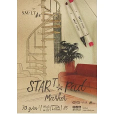 Склейка для маркерів STAR T А5, 70г/м2, 20л, Smiltainis