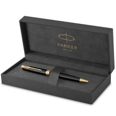 Ручка кулькова Parker SONNET 17 Black Lacquer позол. кул. 86 032