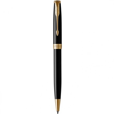 Ручка кулькова Parker SONNET 17 Black Lacquer позол. кул. 86 032