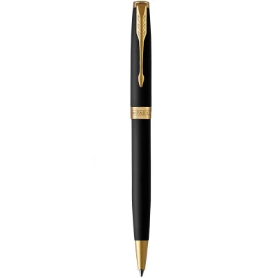 Ручка кулькова Parker SONNET 17 Matte Black позол. кул. 84 832