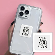 Наліпки 3D-стікер "Yes you can" SX-154 Tattooshka