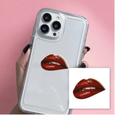 Наліпки 3D-стікер "Red lips" SX-150 Tattooshka