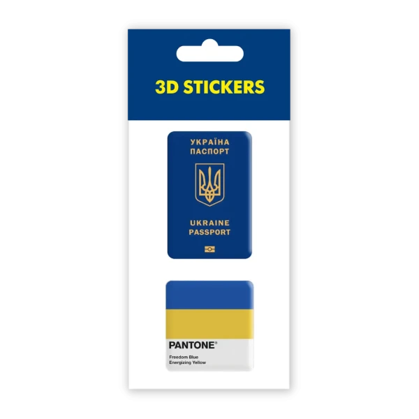 Наліпки 3D-стікер "Колір сміливості" SM-08 Tattooshka