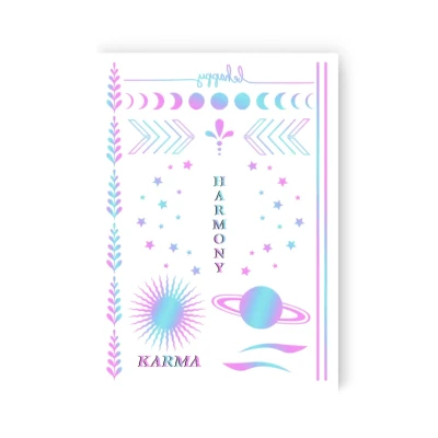 Тимчасове тату набір Harmony mood голограма LB-186 Tattooshka