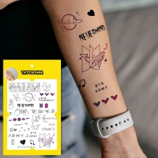 Тимчасове тату BTS microcosmos LB-190 Tattooshka