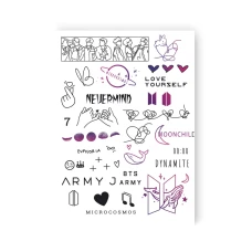 Тимчасове тату BTS microcosmos LB-190 Tattooshka