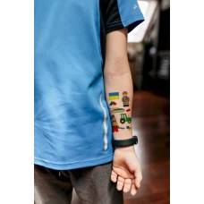 Тимчасове тату "Герої конструктор" L-58 Tattooshka