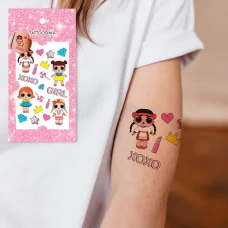 Тимчасове тату "Ляльки" L-65 Tattooshka