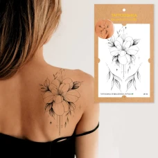 Тимчасове тату набір FLOWER MOOD LB-176 Tattooshka