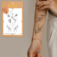 Тимчасове тату набір FLOWER MOOD LB-176 Tattooshka