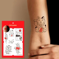 Тимчасове тату набір ASIAN MOOD LB-177 Tattooshka