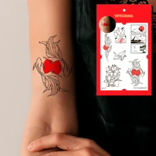 Тимчасове тату набір ASIAN MOOD LB-177 Tattooshka
