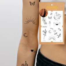 Тимчасове тату набір "Популярні хіти" LB-116 Tattooshka