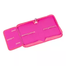 Пенал твердий YES одинарний з клапаном HP-03 Love, сірий 533057