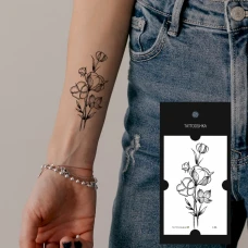 Тимчасове тату "Бавовна" L-66 Tattooshka