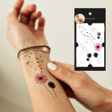 Тимчасове тату "Кульбаби" WM-187 Tattooshka