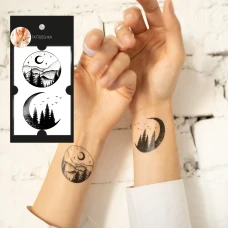 Тимчасове тату "Під зоряним небом" RC-555 Tattooshka