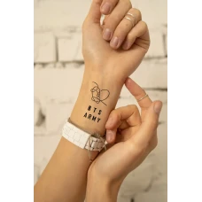 Тимчасове тату набір BTS LB-110 Tattooshka