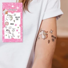 Тимчасове тату "Магічний єдиноріг" EC-658 Tattooshka