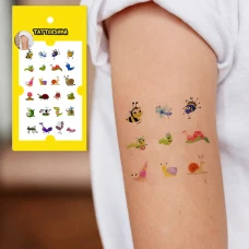 Тимчасове тату "Комашки" EC-638 Tattooshka