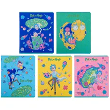 Зошит 48 арк., клітинка, софт тач + УФ лак, Rick and Morty RM22-259-2 Kite