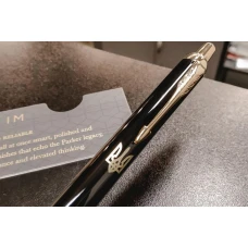 Ручка кулькова Parker IM Black позол. кул. Тризуб 22032_TR