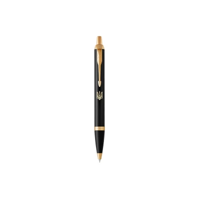 Ручка кулькова Parker IM Black позол. кул. Тризуб 22032_TR