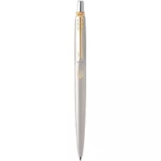 Ручка кулькова Parker JOTTER Stainless Steel з поз. кул. Тризуб золотий 16032_T001g