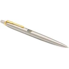 Ручка кулькова Parker JOTTER Stainless Steel з поз. кул. Герб України жовто-синій 16032_T005c
