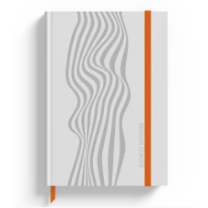 Ділова книга "Locanic Lines" А5, 7БЦ, 96 арк., лінія, тверда палітурка, 4 види, ДК-96-А5=