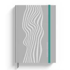 Ділова книга "Locanic Lines" А5, 7БЦ, 96 арк., лінія, тверда палітурка, 4 види, ДК-96-А5=