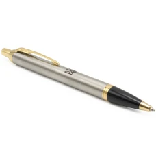 Ручка кулькова Parker IM Brushed Metal GT BP Тризуб позол. кул. 22232_TR