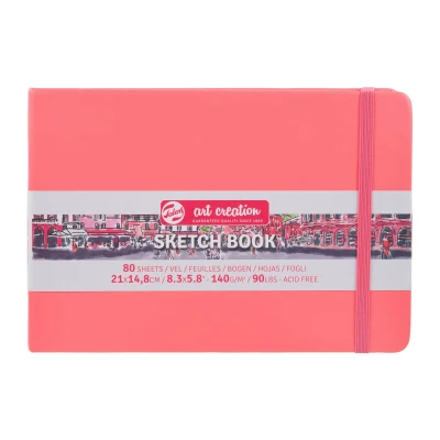 Блокнот для графіки Talens Art Creation, А5 (14,8*21см), 140г/м2, 80л, Coral, Royal Talens