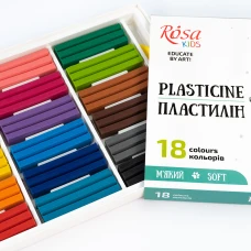 Набір пластиліну Cats, зі стеком, 18 кол., 288г, 302103 ROSA Kids