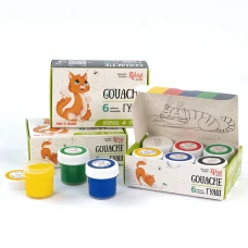 Набір гуашевих фарб Cats 6*10мл, 301101 ROSA Kids